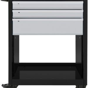 Įrankių vežimėlis be įrankių KRAFTWERK LT700, 3 stalčiukų