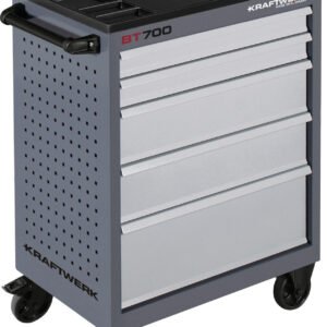 Įrankių vežimėlis be įrankių KRAFTWERK BT700 5 stalčiukų