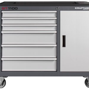 Įrankių vežimėlis be įrankių KRAFTWERK BT1100, 6 stalčiukų, 1 spintelė