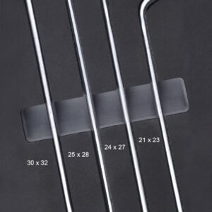 Veržliarakčių rinkinys KRAFTWERK BASIC LINE EVA  20 × 40 cm, 4 įrankiai