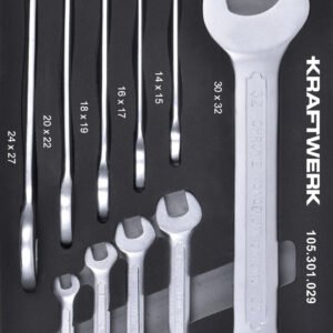 Raktų komplektas KRAFTWERK BASIC LINE EVA  20 × 40 cm, 10 vnt