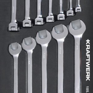 Veržliarakčių komplektas KRAFTWERK BASIC LINE EVA  20 × 40 cm, 12 įrankiai