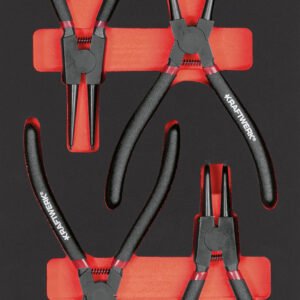 Replių žiedams komplektas KRAFTWERK PRO LINE EVA 20 × 40 cm, 4 įrankiai