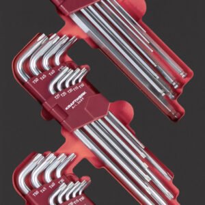 L formos veržliarakčiaų komplektas KRAFTWERK PRO LINE EVA 20 × 40 cm, 28 įrankiai