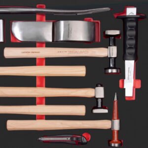 Automobilio kėbulo įrankių rinkinys KRAFTWERK PRO LINE EVA 60 × 40 cm, 16 vnt