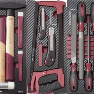 Įrankių komplektas KRAFTWERK PRO LINE COMPLETO EVA3, 40 įrankiai