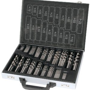 Grąžtų komplektas KRAFTWERK HSS-G 1-10/0.5 mm 170 vnt