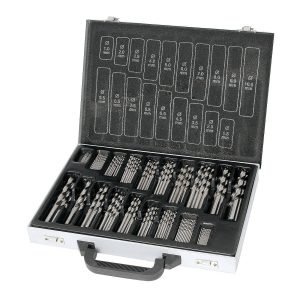 Grąžtų komplektas KRAFTWERK HSS-G 1-10/0.5 mm 170 vnt
