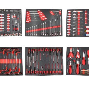 Įrankių komplektas 6 stalčiams KROFTOOLS, 236 vnt