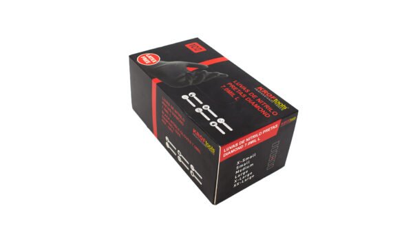 Nitrilo pirštinės juodos (XL), KROFTOOLS (100 vnt)