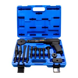 Pneumatinio kalto komplektas KROFTOOLS, 13 vnt