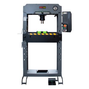 Hidraulinis dirbtuvių presas su elektros varikliu KROFTOOLS 50 TON