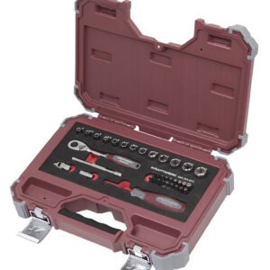 Įrankių komplektas dėžėje KRAFTWERK PRO LINE 1/4“, 36 vnt