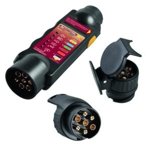 Elektrinis priekabos jungties testeris KRAFTWERK 68 l 7/13 kontaktų