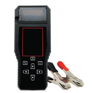 Grafinis baterijų sistemos analizatorius su vidiniu spausdintuvu KRAFTWERK 12 V