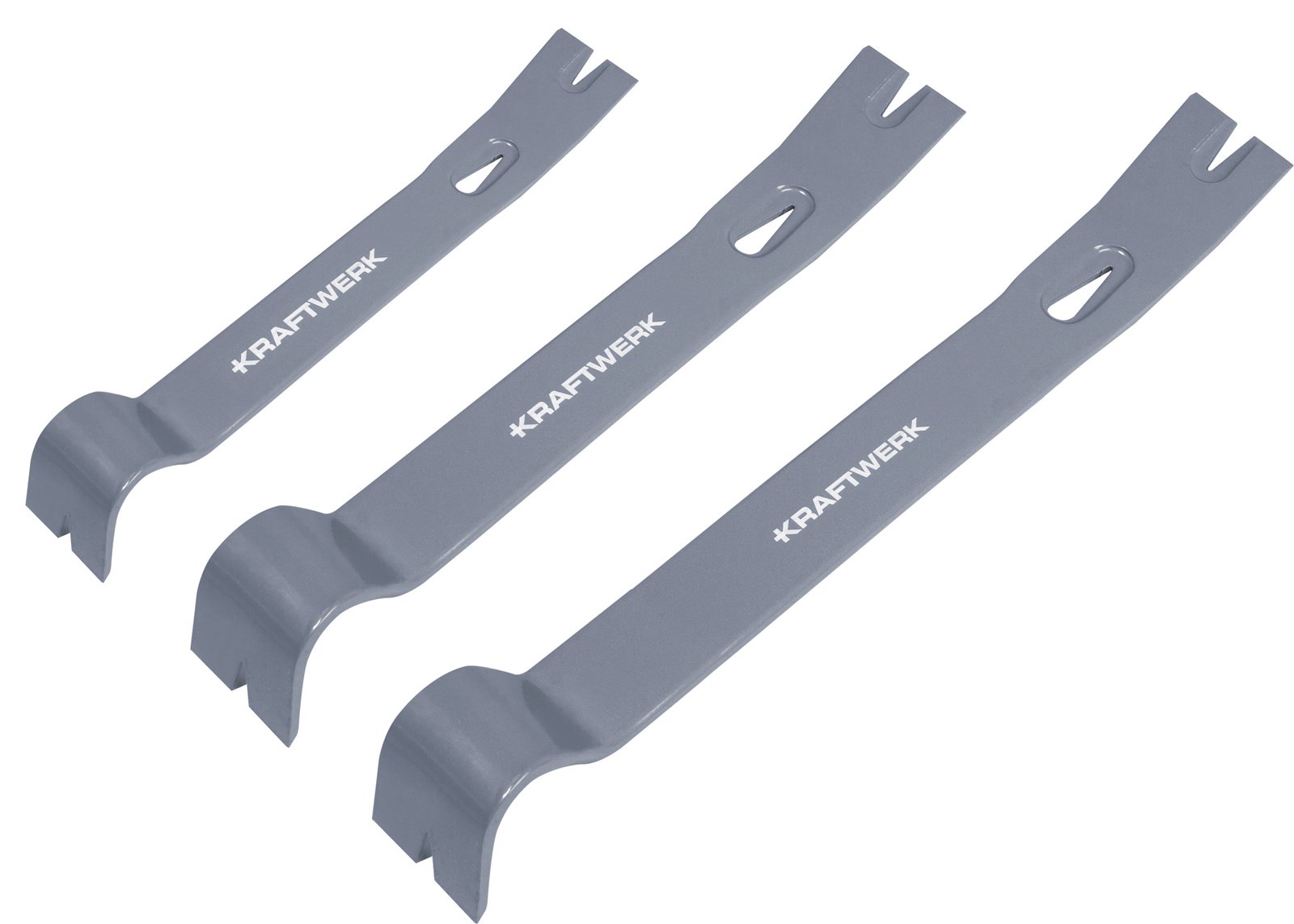 Laužtuvų komplektas KRAFTWEKR 3 vnt (30, 38, 45 cm)
