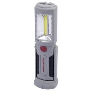 LED darbo žibintuvėlis KRAFTWERK COB-LED, Li-Ion 2W+3 LED