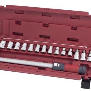 Dinamometrinio rakto rinkinys KRAFTWERK 1/2" 40-200 Nm 19 vnt