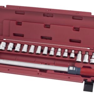 Dinamometrinio rakto rinkinys KRAFTWERK 1/2" 65-335 Nm 19 vnt