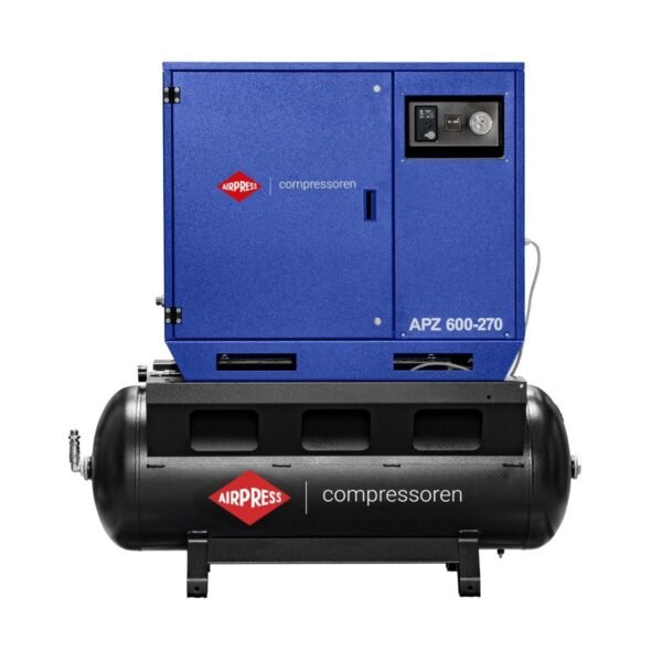 Tylus stūmoklinis kompresorius Airpress APZ 600-270 10 bar 5.5 AG/ 4 kW 465 l/min 270 l