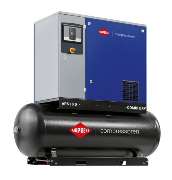 Sraigtinis kompresorius Airpress APS 10D Combi Dry G3 13 bar 10 AG/ 7.5 kW 884 l/min 500 l