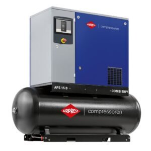 Sraigtinis kompresorius Airpress APS 15D Combi Dry G3 10 bar 15 AG/ 11 kW 1550 l/min 500 l
