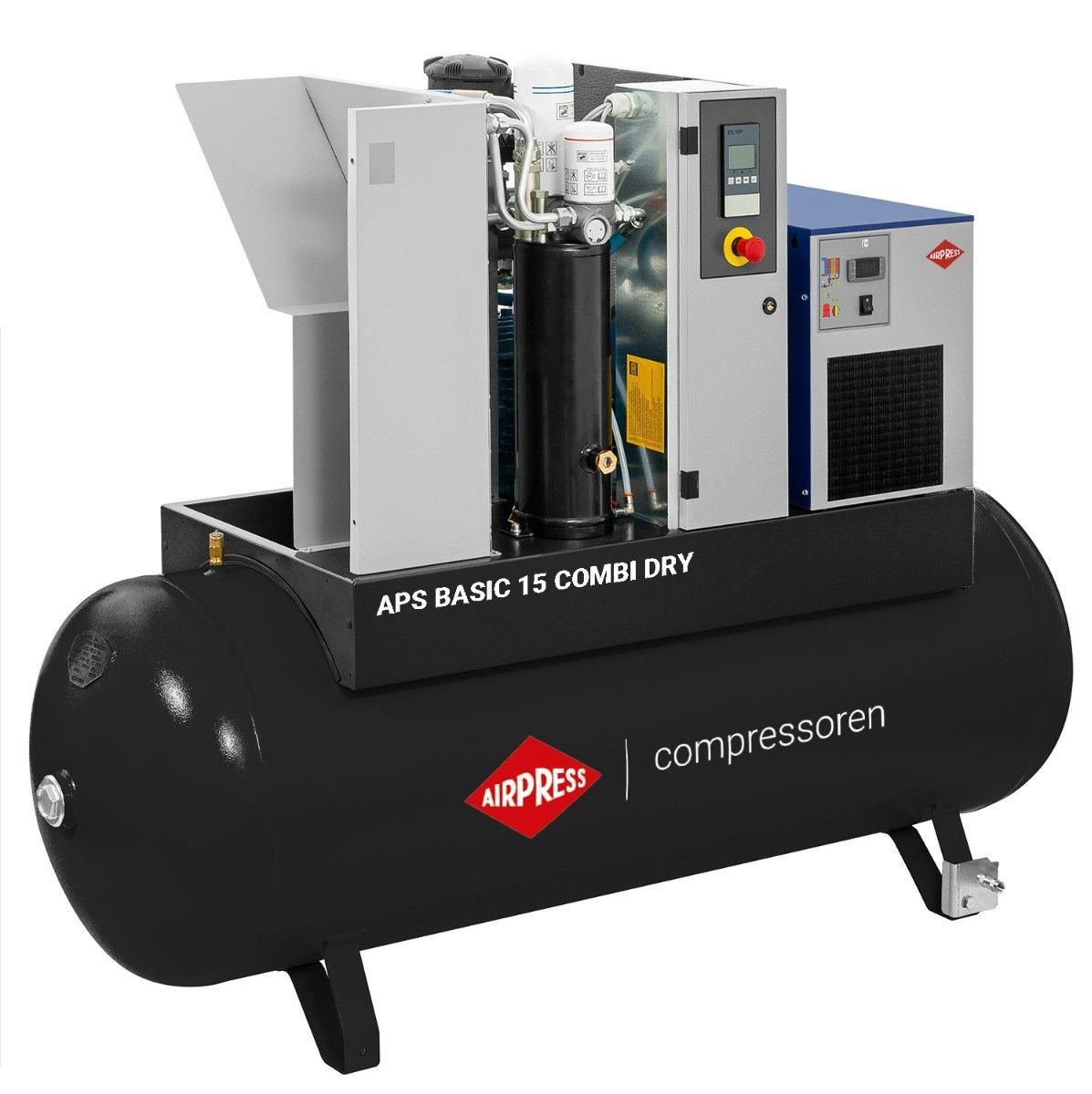 Sraigtinis kompresorius Airpress APS 15 Basic Combi Dry 8 bar 15 AG/ 11 kW 1620 l/min 500 l - Image 2