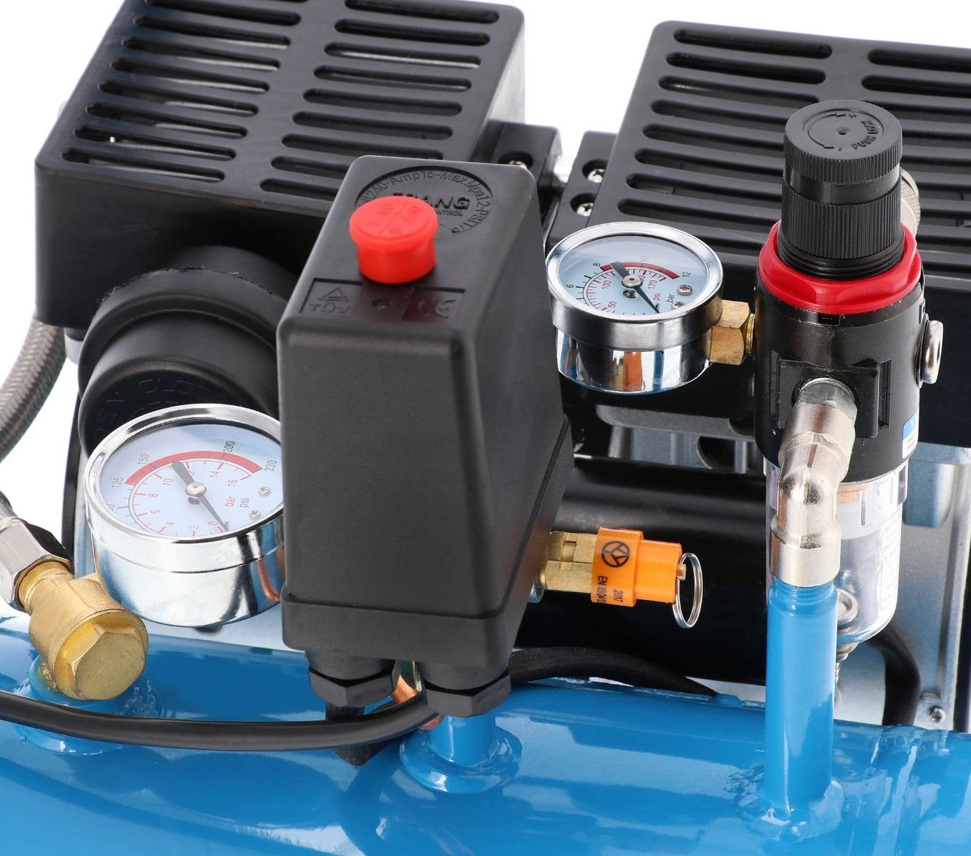 Betepalinis tylus kompresorius Airpress L 6-95 8 bar 0.71 AG/0.52 kW 48 l/min 5 l - Image 4