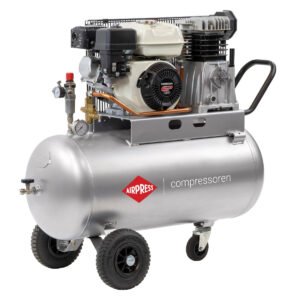 Kompresorius su vidaus degimo varikliu Airpress (HONDA GX160) 10 bar 4.8 AG/ 3.6 kW 247 l/min 100 l