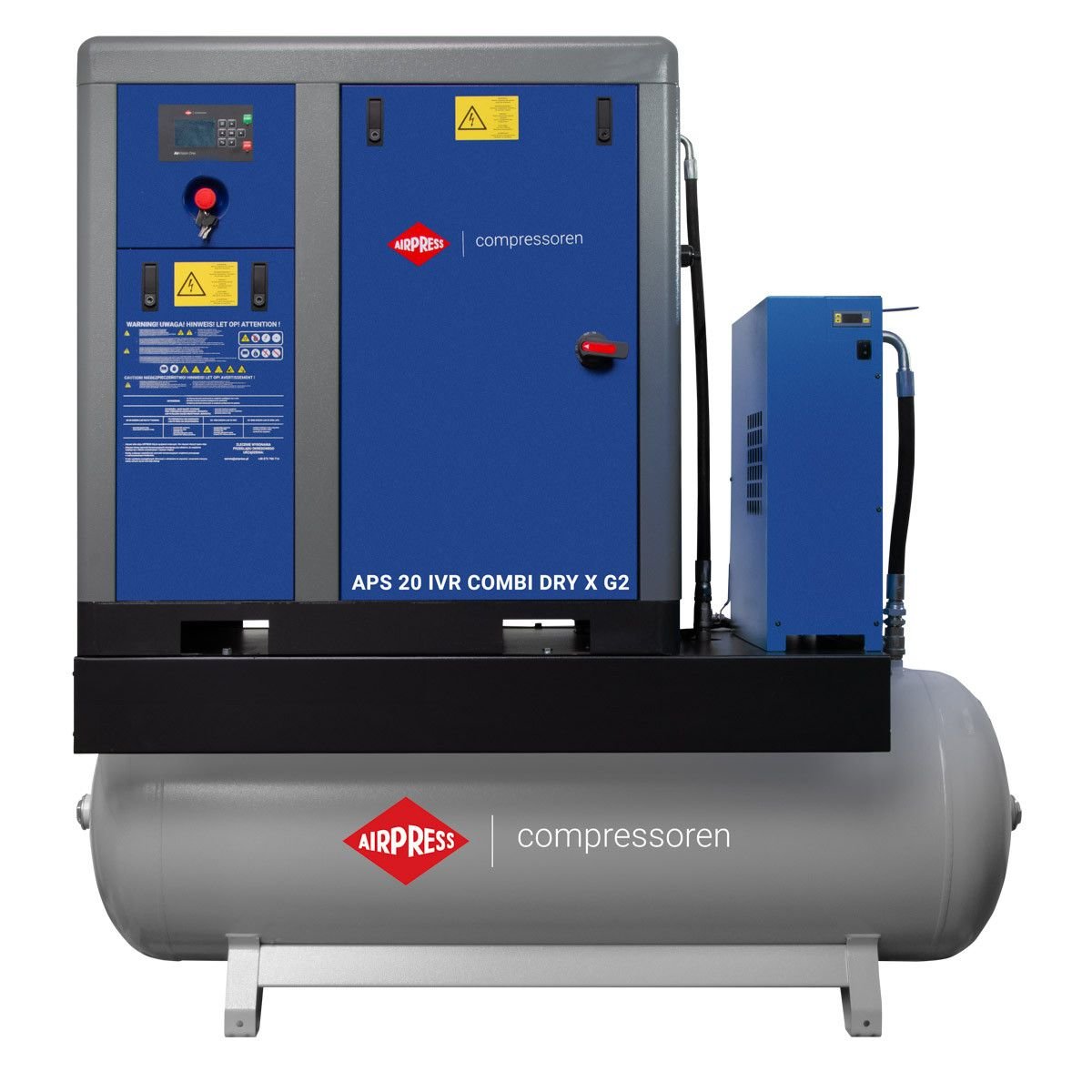 Sraigtinis kompresorius Airpress APS 20 IVR Combi Dry X G2 10 bar - Image 3