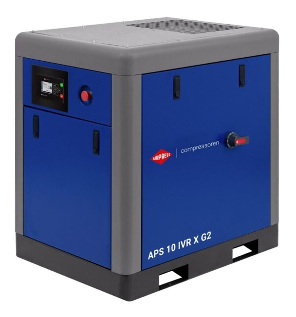 Sraigtinis kompresorius Airpress APS 10 IVR X G2 10 bar 10 AG/7.5 kW