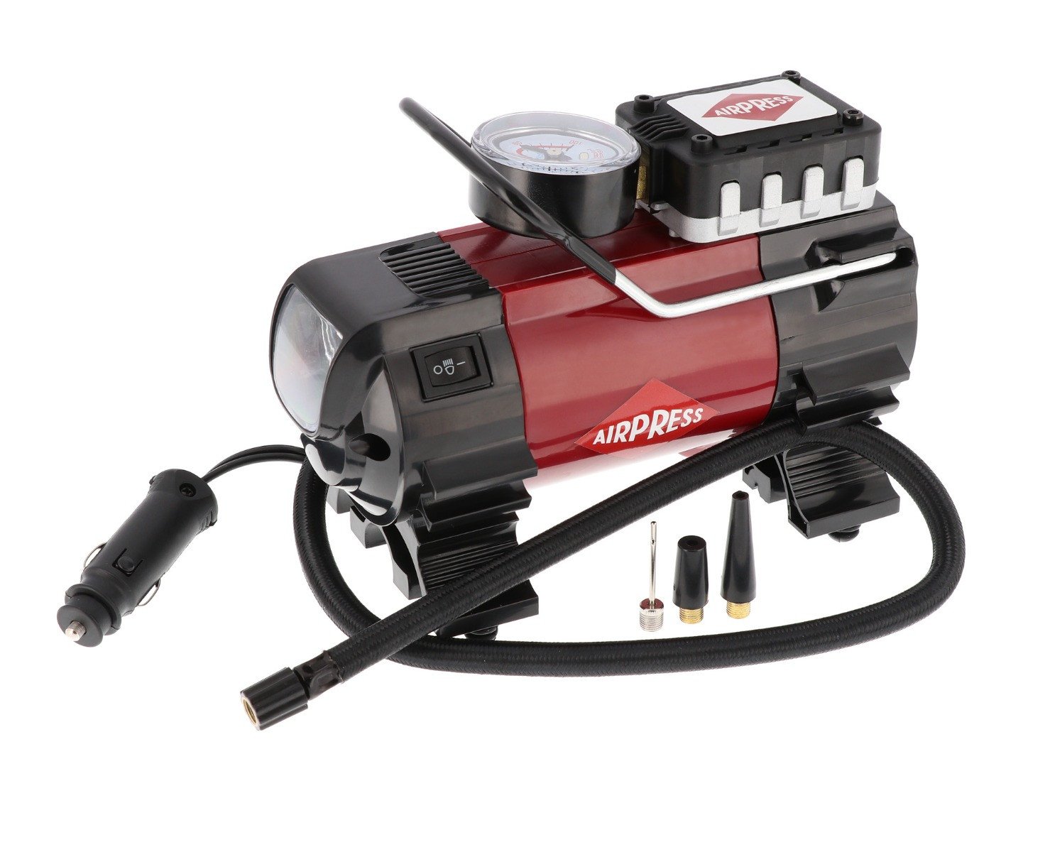 Automobilinis kompresorius Airpress 12V 7 bar 0.19 AG/0.14 kW 27 l/min