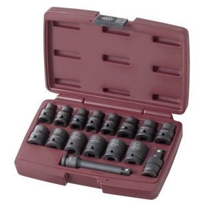 Smūginių galvučių komplektas KRAFTWERK 1/2“, 16 pcs