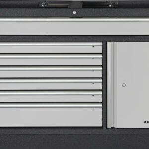 7-ių stalčiukų ir 1 durų pastatoma spintelė KRAFTWERK MOBILIO