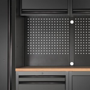 Jungtis perforuotoms įrankių sienelėms KRAFTWERK MOBILIO BLK, 3964-10-BLK