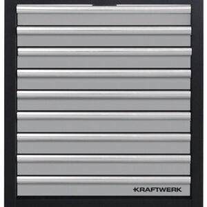 9-ių stalčiukų pastatoma spintelė KRAFTWERK MOBILIO