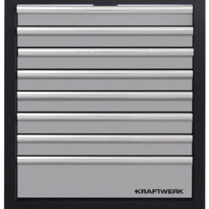 8-ių stalčiukų pastatoma spintelė KRAFTWERK MOBILIO