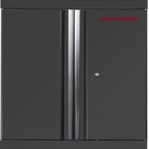 Dviejų durų spintelė su viena lentyna KRAFTWERK MOBILIO BLK, 3964-27-BLK