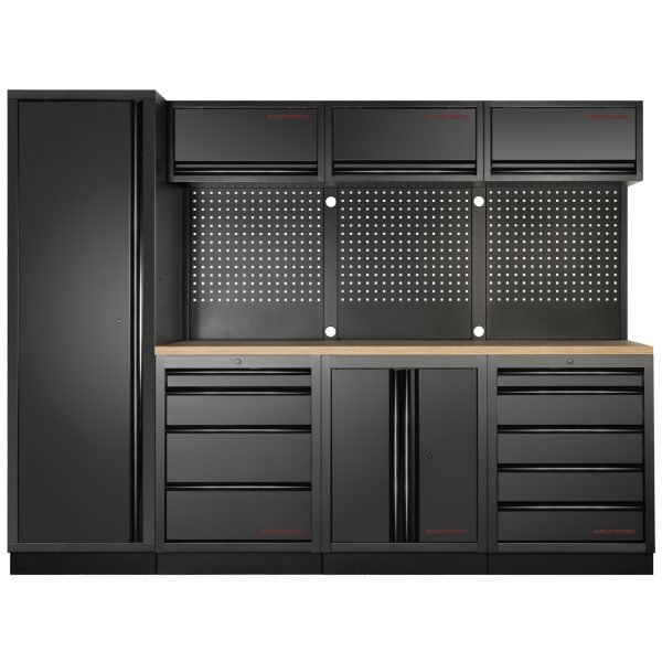Modulinis darbastalis KRAFTWERK MOBILIO-4, 3964B-BLK