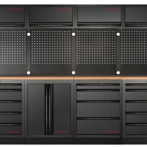 Modulinis darbastalis KRAFTWERK MOBILIO BLK 6, 3964C-BLK-EX