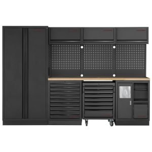 Modulinis darbastalis KRAFTWERK MOBILIO BLK 4 3964D-BLK-EX