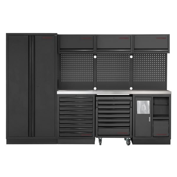 Modulinis darbastalis KRAFTWERK MOBILIO BLK 4, 3964D-BLK-IX