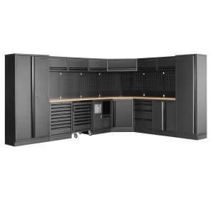 Modulinis darbastalis KRAFTWERK MOBILIO BLK 8, 3964E-BLK