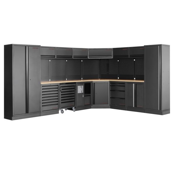 Modulinis darbastalis KRAFTWERK MOBILIO BLK 8, 3964E-BLK