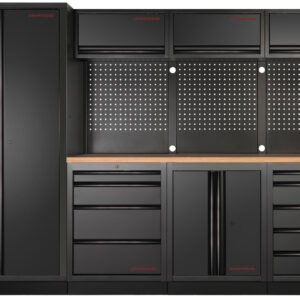 Modulinis darbastalis KRAFTWERK MOBILIO BLK 4, 3964G-BLK-EX