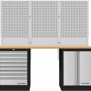 Modulinis darbastalis KRAFTWERK MOBILIO 2, 3964K-80S-W