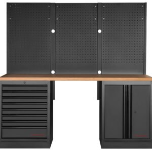 Modulinis darbastalis KRAFTWERK MOBILIO BLK 2, 3964K-BLK-003