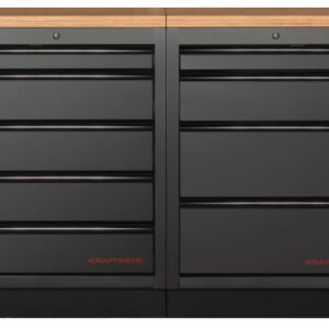 Modulinis darbastalis KRAFTWERK MOBILIO BLK 4, 3964K-BLK-004-EX