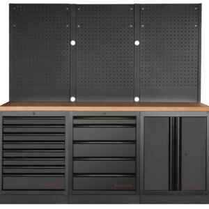 Modulinis darbastalis KRAFTWERK MOBILIO BLK 3, 3964K-BLK-006