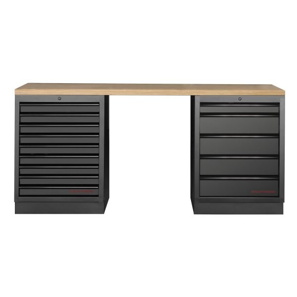 Modulinis darbastalis KRAFTWERK MOBILIO BLK 2, 3964K-BLK-007